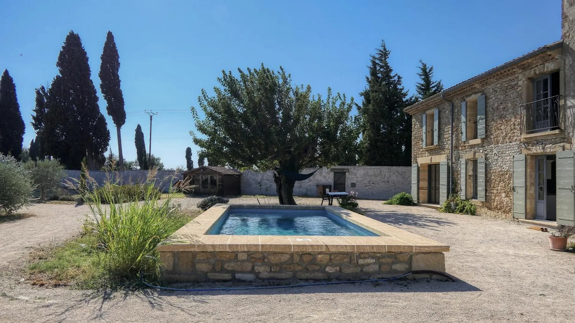 Sous Le Murier - Mas Provencal Au Coeur Des Vignes Travaillan Holiday home